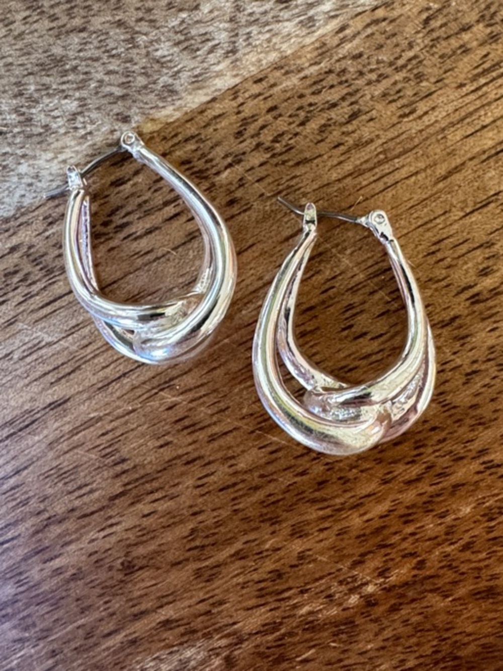 Madewell silver earrings